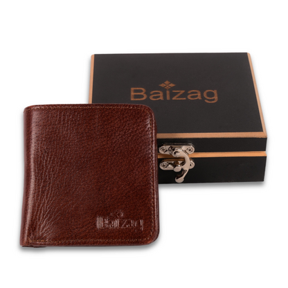 Baizag Master Bold  Men's Wallet Dark Brown