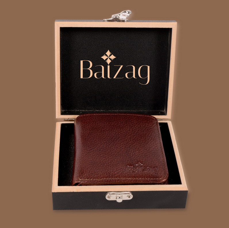 Baizag Master Bold  Men's Wallet Dark Brown