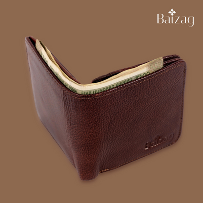 Baizag Master Bold  Men's Wallet Dark Brown