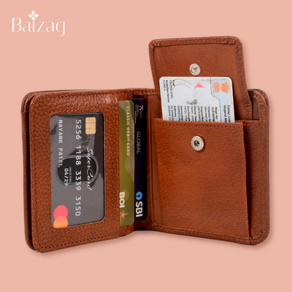 Baizag Master Bold  Men's Wallet Light Brown
